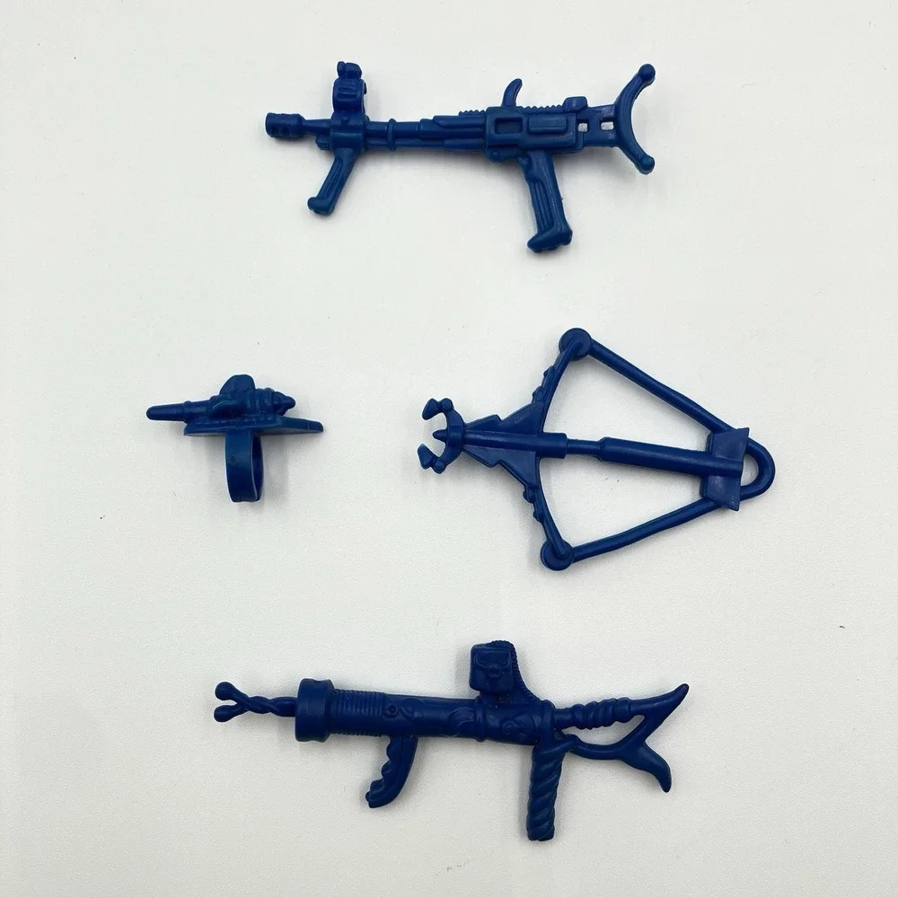 Vtg 1991 Playmates Ninja Turtles TMNT Groundchuck Weapon Accessories Toys4pc